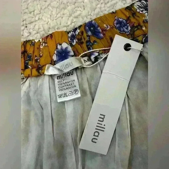 NWT MILLAU FLORAL SHOTS SIZE M - Picture 8 of 8